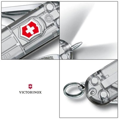Canivete de Camping Victorinox Signature Lite Translúcido - Foto 4