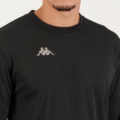 Camiseta Kappa Manga Longa Medena UV40+ - Masculina - Foto 4