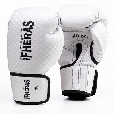 Kit Boxe e Muai Thay Fheras: Luvas + Caneleiras + Bandagem + Protetor Bucal Kickboxing New Prisma - Foto 2