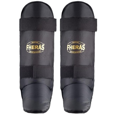 Kit Boxe e Muai Thay Fheras: Luvas + Caneleiras + Bandagem + Protetor Bucal Kickboxing New Prisma - Foto 3
