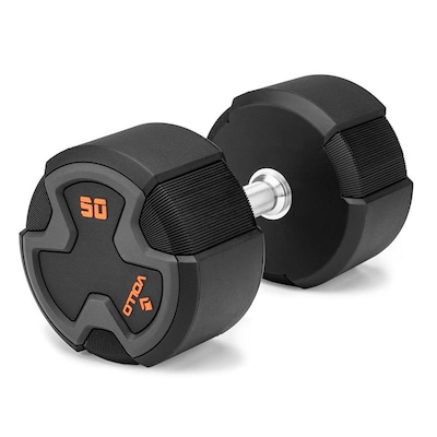 Halter Dumbbell Vollo Academia Musculação - 50kg - Foto 1