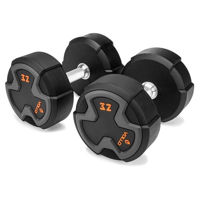 Halter Dumbbell Vollo Academia Musculação - 32kg - Foto 3