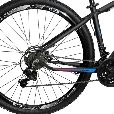 Bicicleta Aro 29 Ksw XLT 100 Aluminio - Freio a Disco - Câmbios Shimano - 21 Marchas - Foto 4