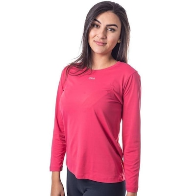 Camiseta Fila Manga Longa Sunprotec - Infantil - Foto 2