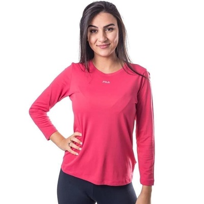 Camiseta Fila Manga Longa Sunprotec - Infantil - Foto 1