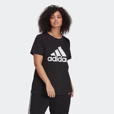 Camiseta adidas Essentials Logo Plus Size - Feminina - Foto 4