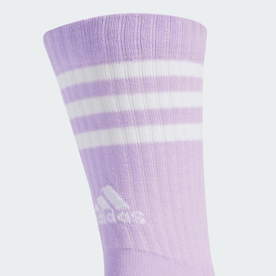 Kit de Meia adidas Adulto Cano Alto 3 Listras - 3 Pares - Foto 4