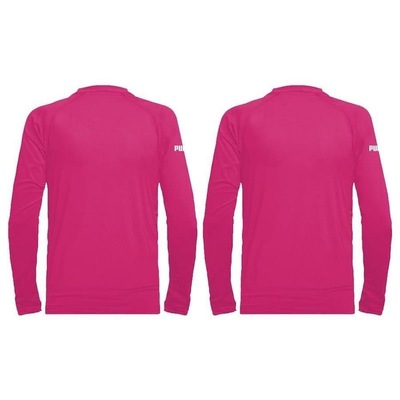 Camiseta Térmica Puma Manga Longa Uv50+ - Infantil - 2 Unidades - Foto 2