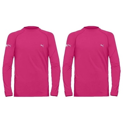 Camiseta Térmica Puma Manga Longa Uv50+ - Infantil - 2 Unidades - Foto 1