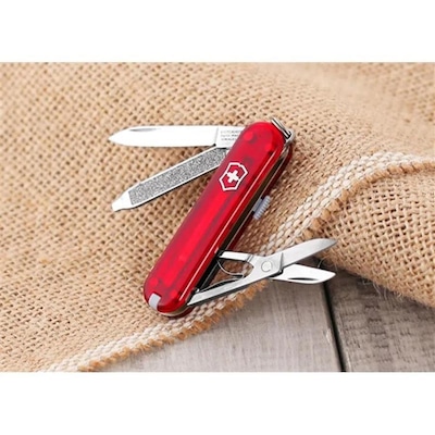 Canivete Victorinox Signature Lite Translúcido - Foto 5