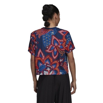 Camiseta Cropped adidas Farm Rio Hi5238 - Feminina - Foto 2