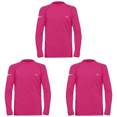Kit Camisas Térmicas Puma Manga Longa UV50+ - Infantil - 3 unidades - Foto 1