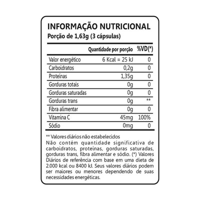 Kit de Colágeno Hidrolisado Vitamina C 400mg Maxinutri - 60 Caps - 2 Unds - Foto 3