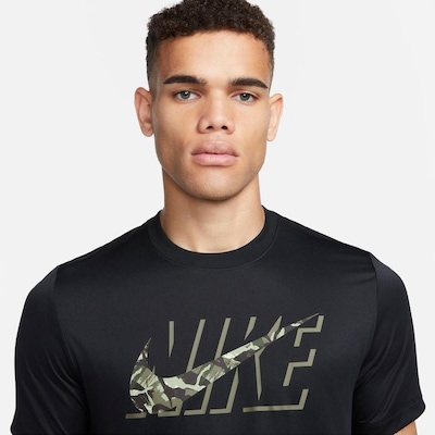 Camiseta Nike Dri-FIT Camo - Masculina - Foto 3