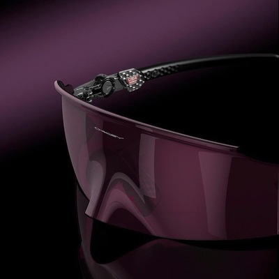 Óculos de Sol Oakley Unissex Kato M Grey Smoke Prizm Road Black - Foto 3