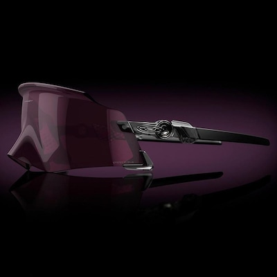 Óculos de Sol Oakley Unissex Kato M Grey Smoke Prizm Road Black - Foto 6