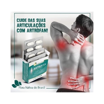 Kit Colágeno Tipo 2 Flora Nativa Artrofan 500mg - 30 cápsulas - 2 unidades - Foto 3