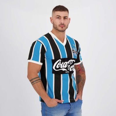 Camisa do Grêmio Retrô 1989 N° 8 Futfanatics - - Masculina - Foto 2