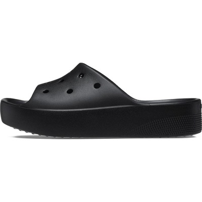 Chinelo Slide Crocs Classic Plataform - Feminino - Foto 2