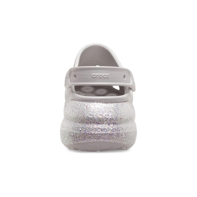 Chinelo Crocs Classic Crush Glitter Clog Atmosphere - Unissex - Foto 5