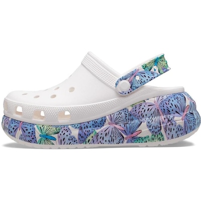 Chinelo Crocs Classic Crush Butterfly Clog - Unissex - Foto 2