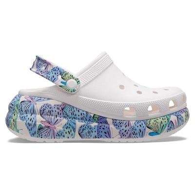 Chinelo Crocs Classic Crush Butterfly Clog - Unissex - Foto 1