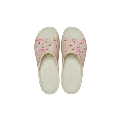 Chinelo Slide Crocs Classic Plataform Snake Print - Feminino - Foto 5