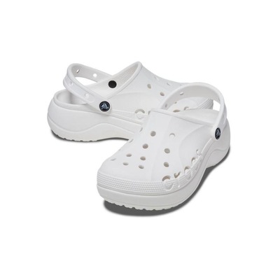 Sandália Crocs Baya Platform Clog - Feminino - Foto 3