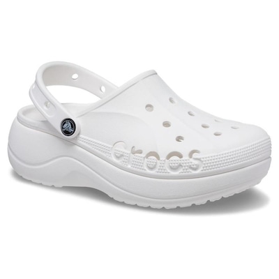 Sandália Crocs Baya Platform Clog - Feminino - Foto 4