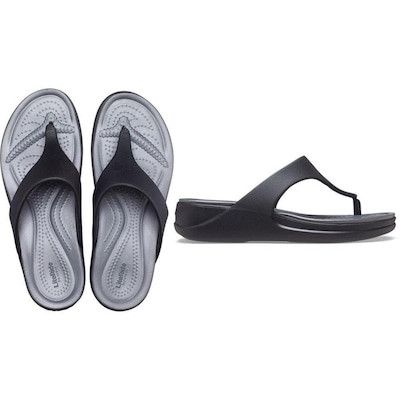 Chinelo Crocs Monterey Ii Wedge Flip W - Feminino - Foto 6