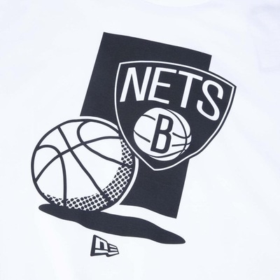Camiseta New Era NBA Brooklyn Nets Plus Size - Masculina - Foto 3