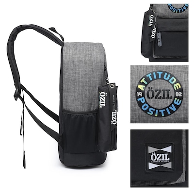 Kit Mochila Ozil com Estojo Reforçado - Foto 2