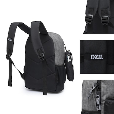 Kit Mochila Ozil com Estojo Reforçado - Foto 3