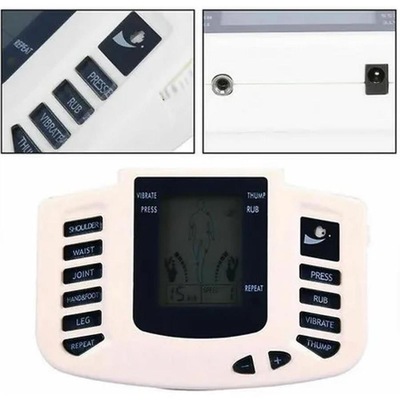 Massageador Muscular DK Profissional Tens Eletroestimulador Portátil - Foto 3