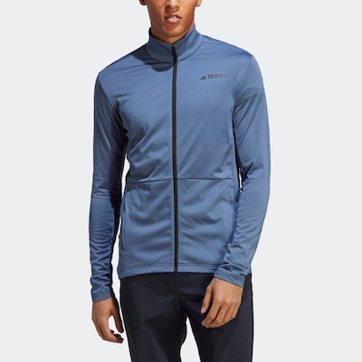 Jaqueta sem Capuz adidas Terrex Multi Full-Zip Fleece - Masculina - Foto 5