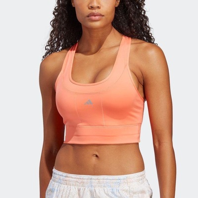 Top Fitness com Bojo adidas Médio Suporte Running Pocket - Feminino - Foto 6