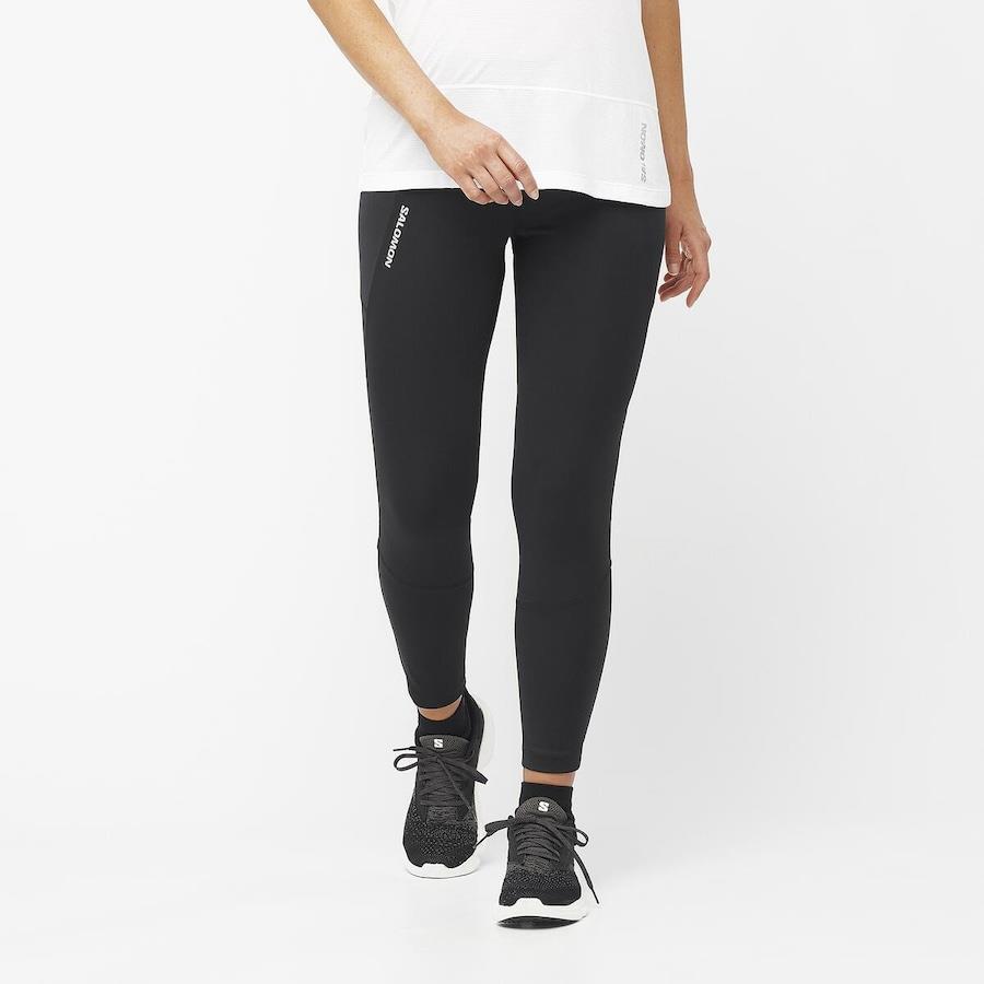 Calça Legging Salomon Cross Run 25 Tight - Feminina - Foto 6