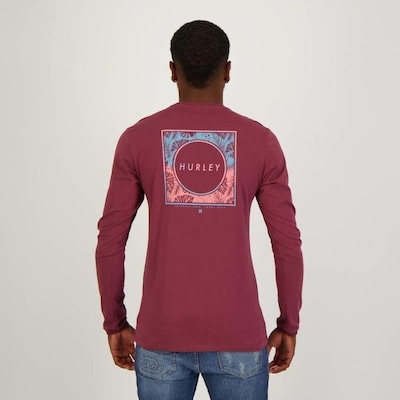 Camiseta Hurley Manga Longa Inside - Masculina - Foto 3