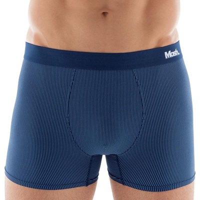 Cueca Boxer Mash Risca de Giz Microfibra Elástico - Adulto - Foto 1