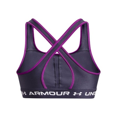 Top Fitness Under Armour Crossback Mid Bra - Feminino - Foto 5