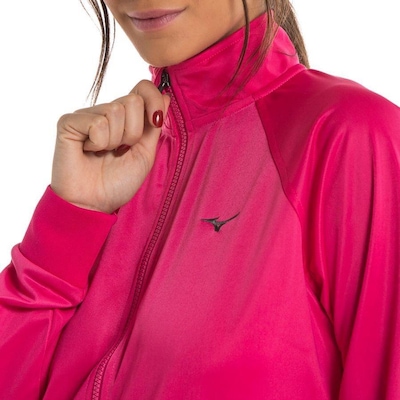 Conjunto de Agasalho Mizuno Basic Root - Feminino - Foto 5