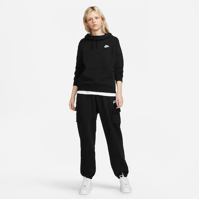 Calça Fleece Nike Sportswear Club Mid-Rise Oversized Cargo - Feminina - Foto 6