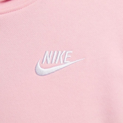 Blusão Fleece com Capuz Nike Sportswear Club - Feminino - Foto 5