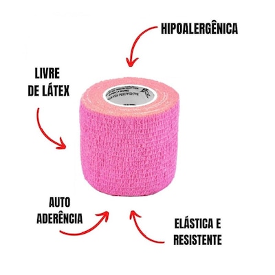 Fita Elástica de Proteção Phantom HK Bandagem Thumb Tape 5cm - Foto 3