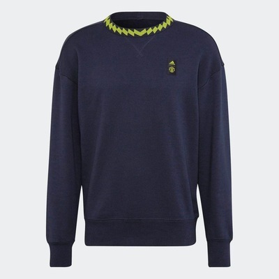 Blusão de Moletom com Capuz do Manchester United Lifestyler adidas - Masculino - Foto 3