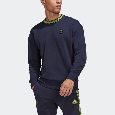 Blusão de Moletom com Capuz do Manchester United Lifestyler adidas - Masculino - Foto 5