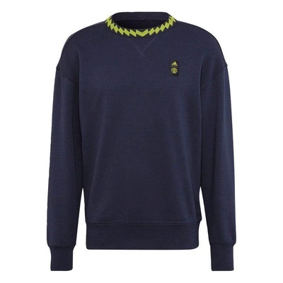 Blusão de Moletom com Capuz do Manchester United Lifestyler adidas - Masculino - Foto 1