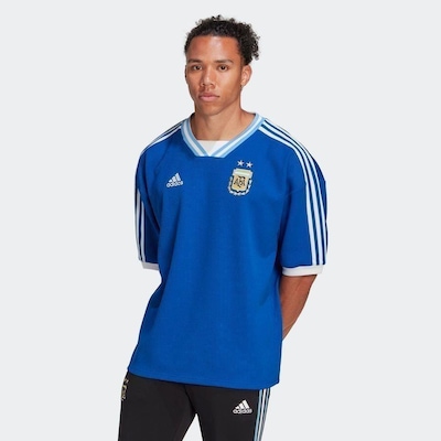 Camisa da Argentina Icon 3/4 adidas - Masculina - Foto 6