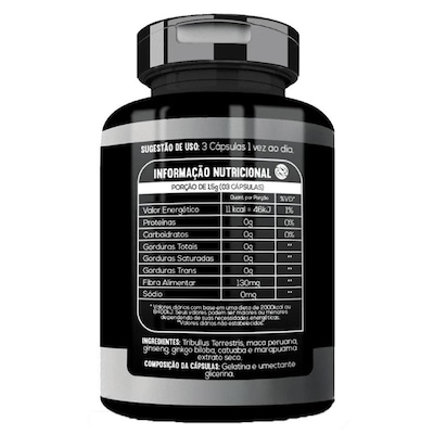 Testo Premium Bionutri 1500 mg - 150 cápsulas - Foto 2