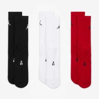 Kit de Meias Cano Alto Jordan Everyday - 3 Pares - Adulto - Foto 3
